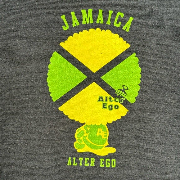 Vintage Jamaica Alter Ego Hawaiian T-Shirt - Picture 4 of 9